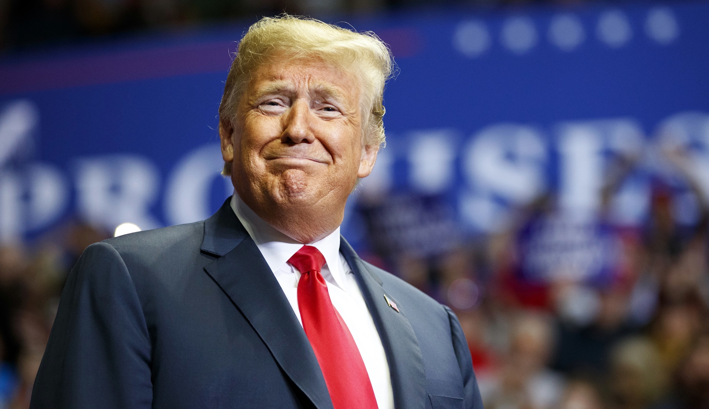 Trump’s approval spikes before Mueller report release, set to go higher