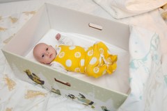 Cities look to cardboard boxes to save babies