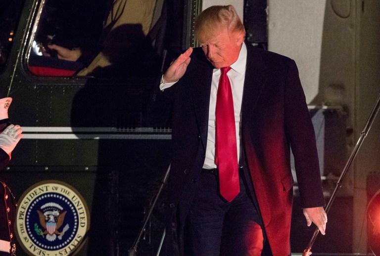 Sabrina De Sousa is a veteran of the war on terror. She served the U.S. faithfully and embraced risk to herself and her family. For those reasons alone, Trump must take action to free her. (AP Photo/Andrew Harnik)