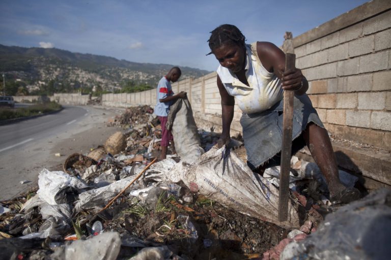 Recycling helps clean up Haiti, create new income