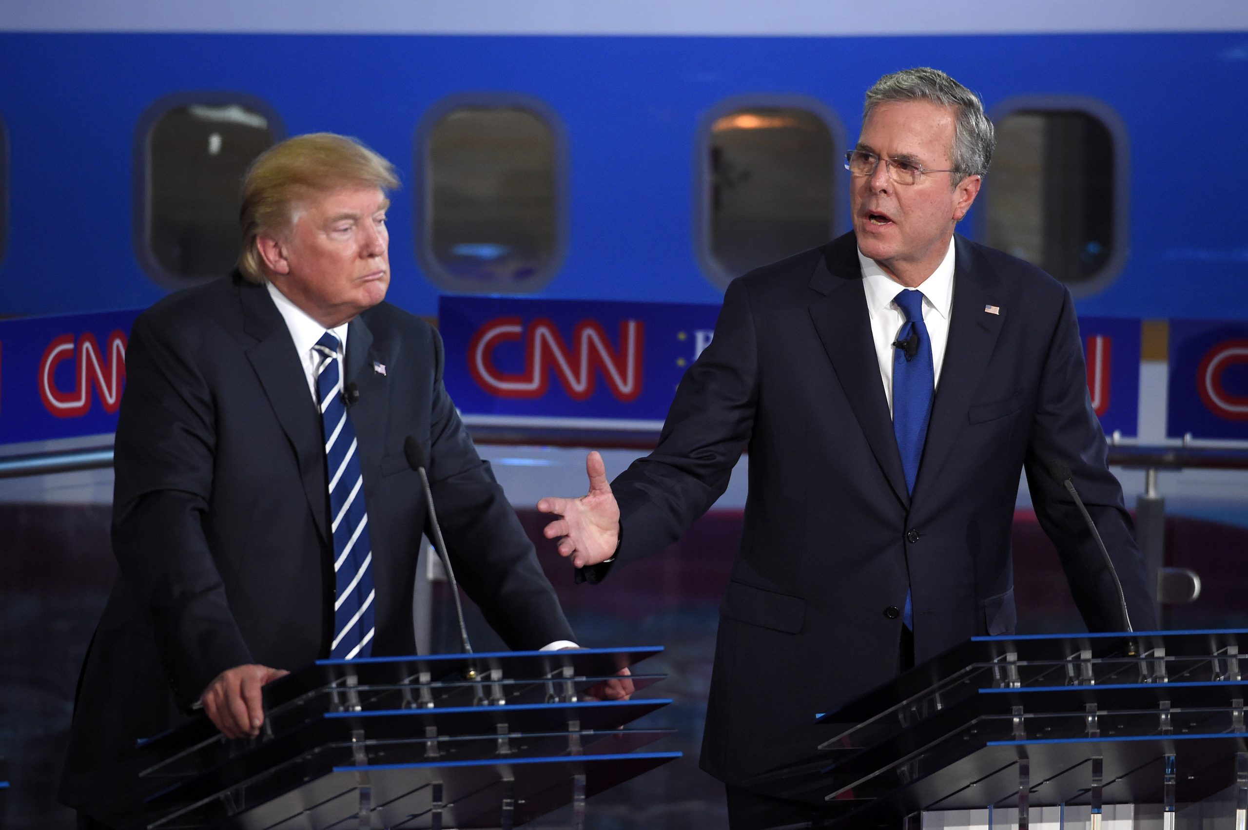 Bush: Trump trying to ‘prey on people’s fears’