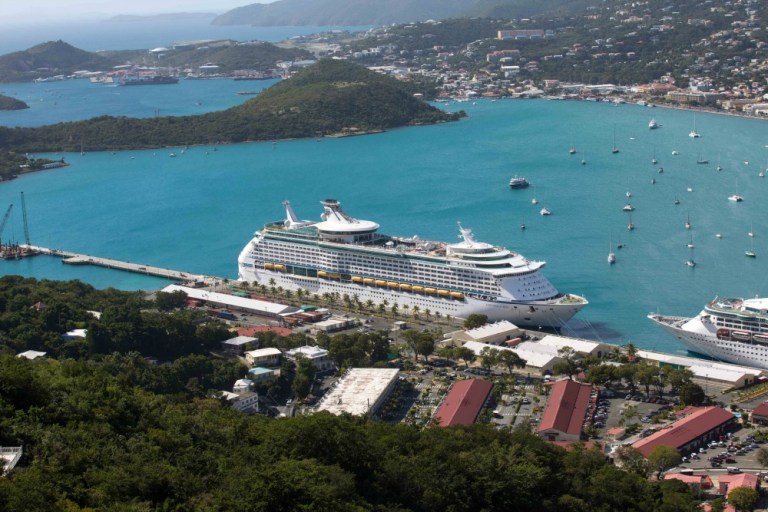 The competing Virgin Islands factions are fighting over John Yob, a Republican operative from Michigan who recently moved to the islands with his family. (AP Photo)