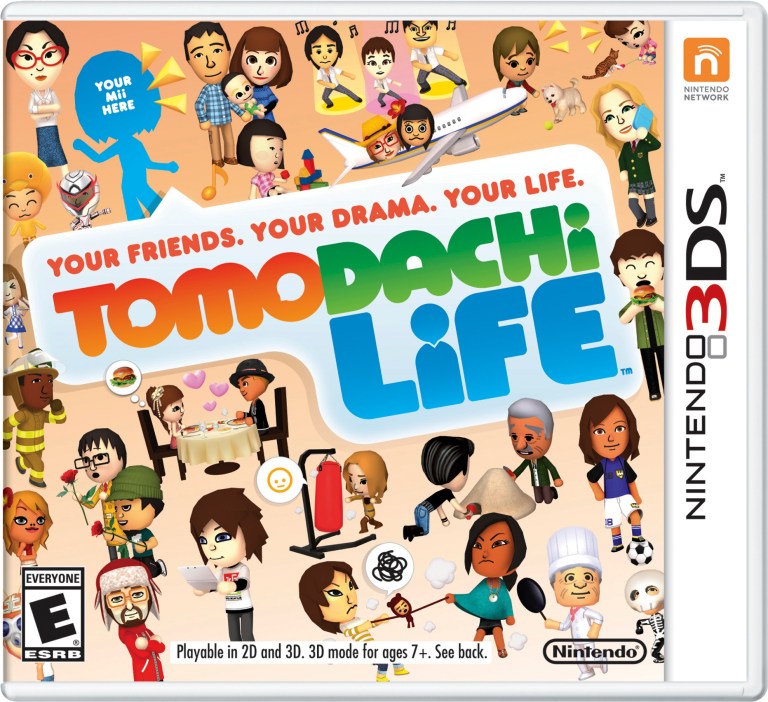 This photo provided by Nintendo shows the cover of the video game, 