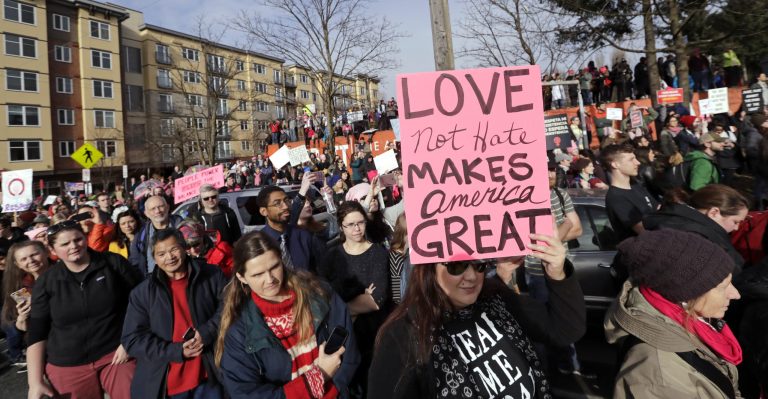 Earlier today I went on the Federalist Radio Hour with Ben Domenech. We spoke about the inauguration, about populism left and right, about culture wars left and right, and more. (AP Photo/Elaine Thompson)