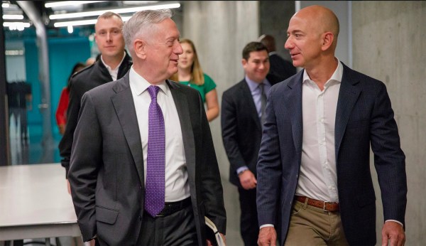 DC nonprofit zeroes in on Trump with ad to deter Pentagon from awarding Amazon with cloud contract