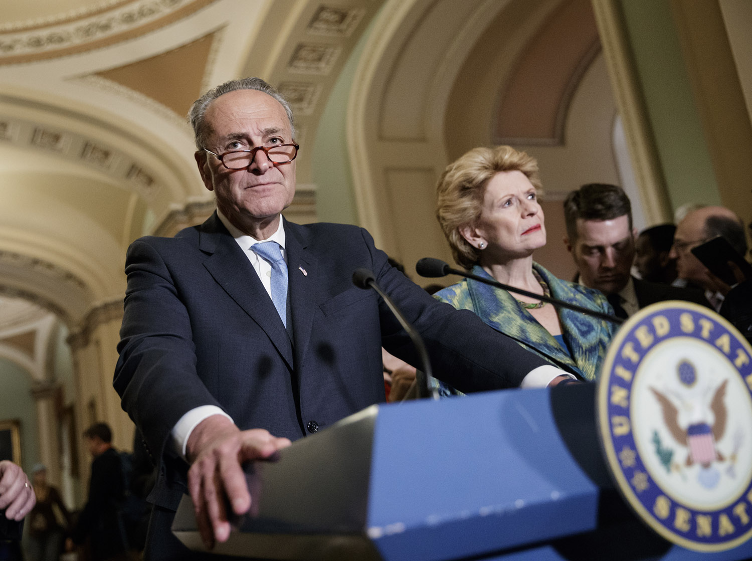 Schumer doubts Trump will follow through on hopeful speech