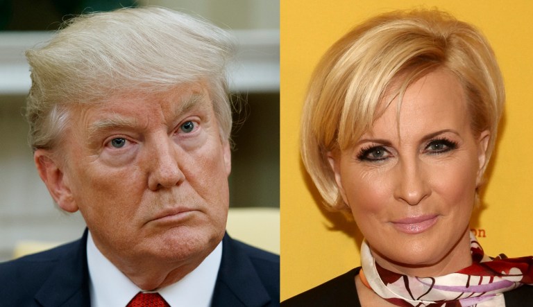 Two-thirds of registered voters called President Trump's recent attacks on MSNBC host Mika Brzezinski unacceptable, according to a new poll.
