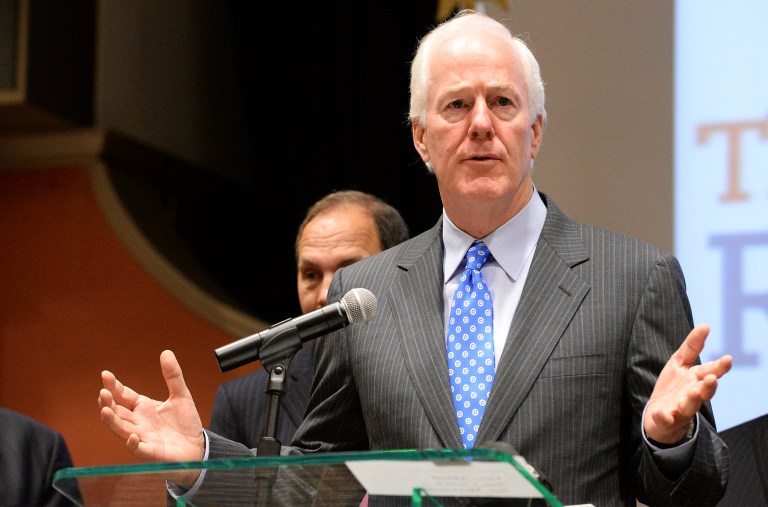 Sen. John Cornyn demanded the Justice Dept. appoint a special counsel to oversee the agency's investigation of Hillary Clinton's private emails. (AP Photo)