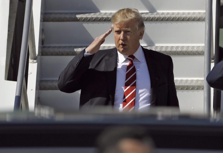 A TV sportscaster in Chicago was suspended on Thursday for tweets he posted on Sunday that compared President Trump to a 