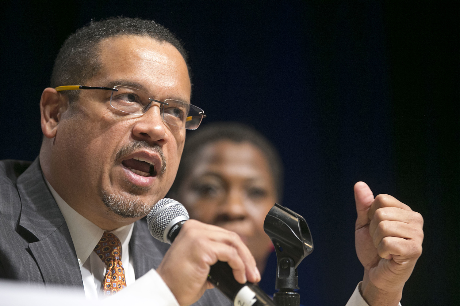 Keith Ellison: Trump’s ‘Muslim ban’ is an attack on American values