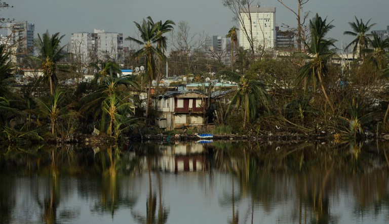 The Defense Department said only 11 of 69 hospitals in Puerto Rico have fuel or power. (AP Photo/Carlos Giusti)