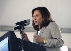 Welcome to the party, Kamala Harris