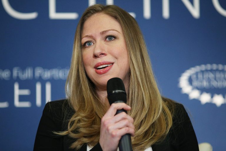 Chelsea Clinton speaks at the Clinton Foundation's No Ceilings: The Full Participation Project at the Lower Eastside Girls Club on April 17, 2014 in New York City. (Photo by Spencer Platt/Getty Images)