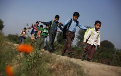For India’s poor, a school under a railway bridge