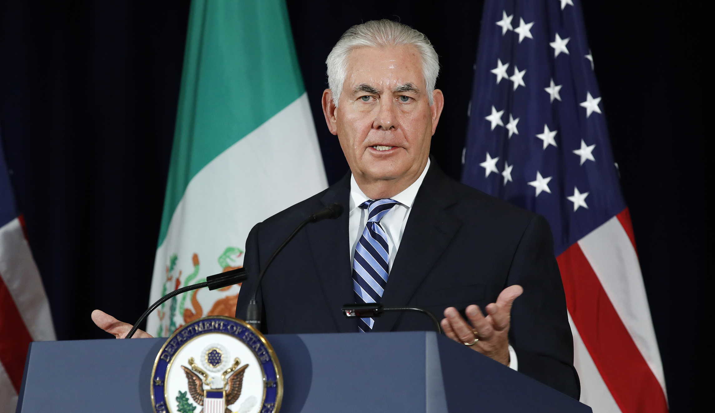 Rex Tillerson: Trump not ‘walking away’ from climate change