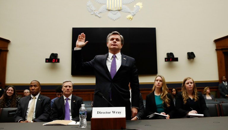 FBI Director Christopher Wray said, 