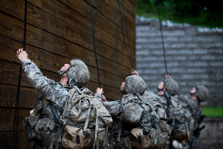 When someone decides to join our military, they commit themselves to our great nation. They are willing to lay down their life for you and me — all in the name of freedom. (U.S. Army photo by Pfc. Yvette)