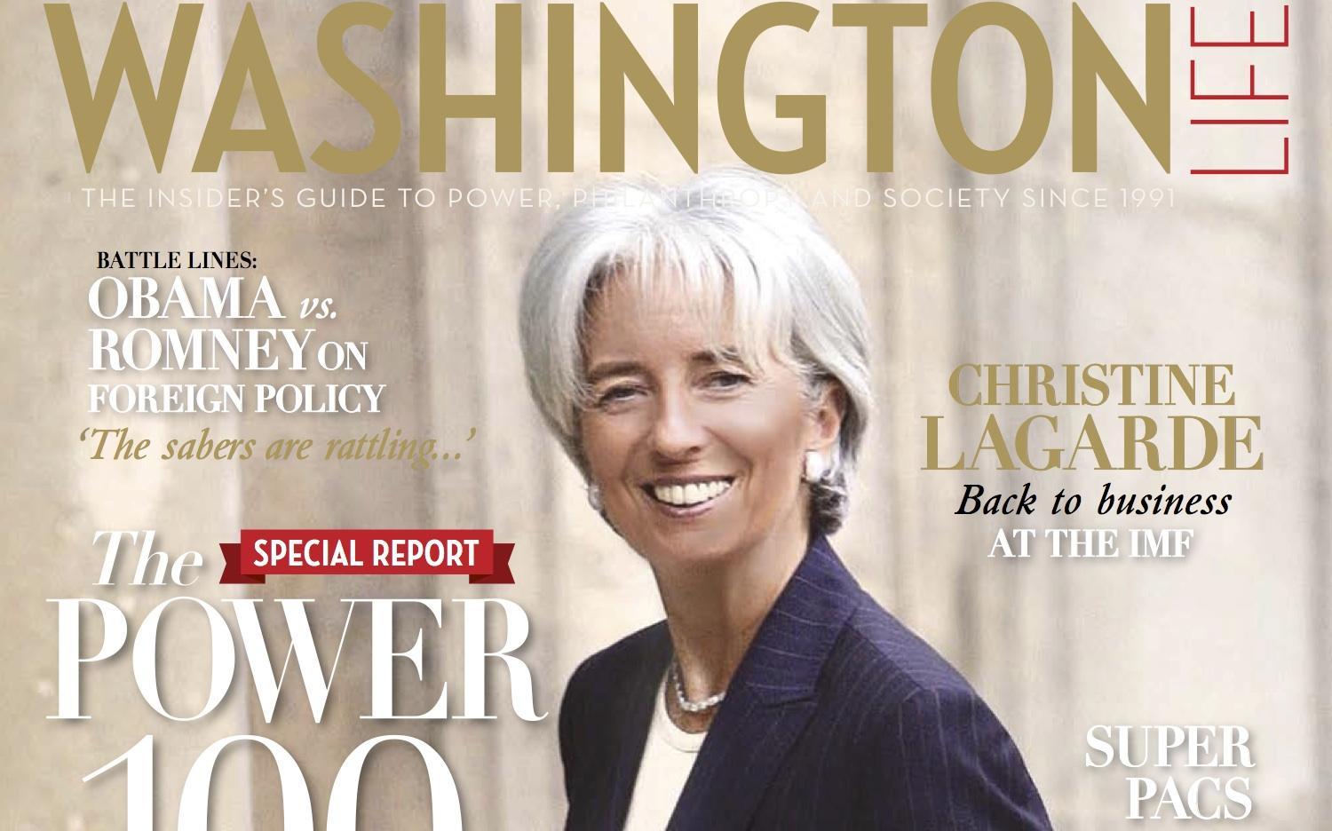 Washington Life’s ‘Power 100’ is a love letter to Lagarde