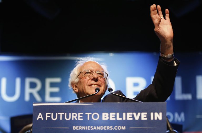 Sanders said unlike Clinton he hasn't spent 