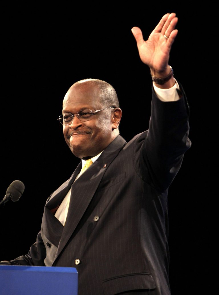 Cain wins upset in Florida GOP straw poll