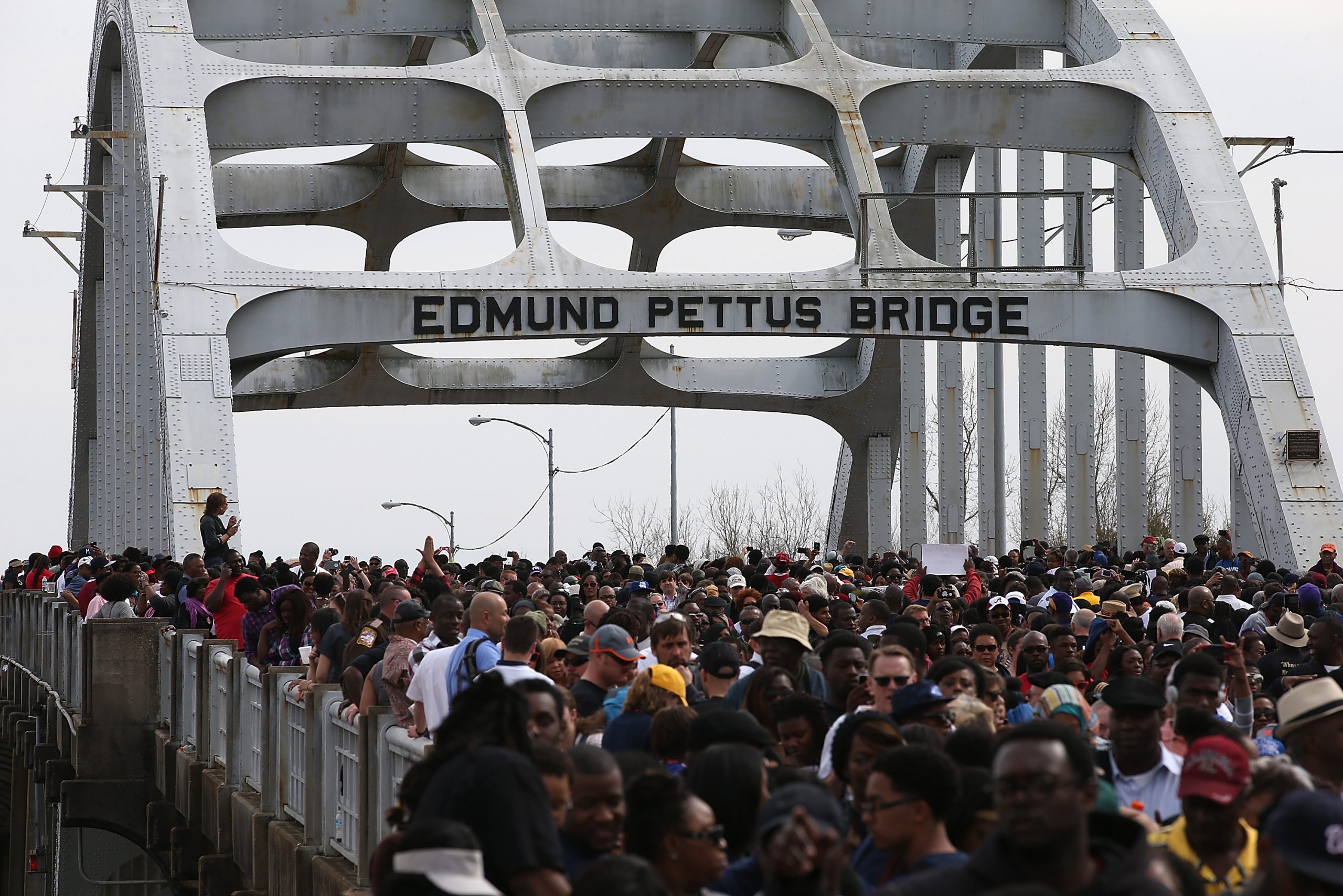 Media zero in on GOP’s Selma absence, ignore missing Democrats
