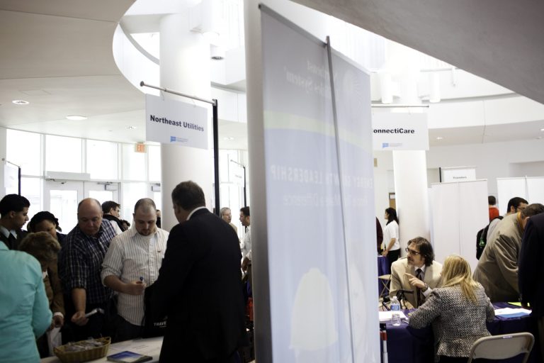 An employment fair for unemployed people with disabilities (Getty Images)