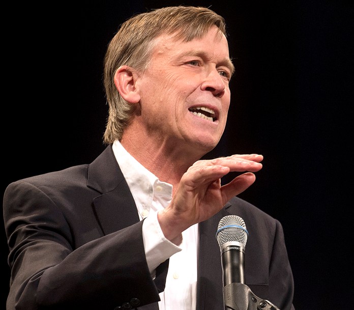 Democratic Colorado Gov. John Hickenlooper said that western states are considering a regional program to comply with an Environmental Protection Agency proposed rule to slash power plant emissions. (AP Photo)