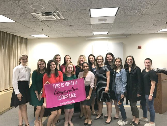 Vanessa Rivera helped establish and lead the Network of Enlightened Women, a conservative women's group, at Florida Gulf Coast University. (screenshot)