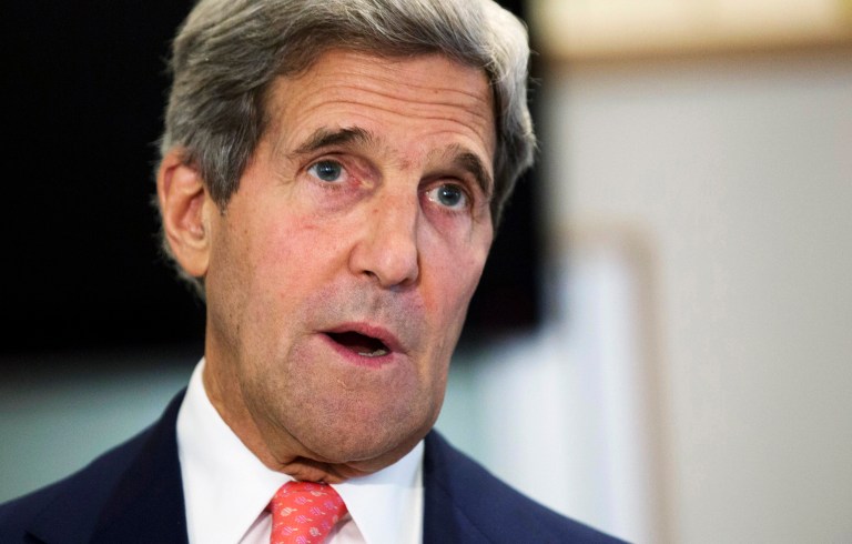 Since his days in the Senate, Secretary of State John Kerry has long dreamed of brokering a Middle East peace. (AP Photo/Jason Reed. Pool)