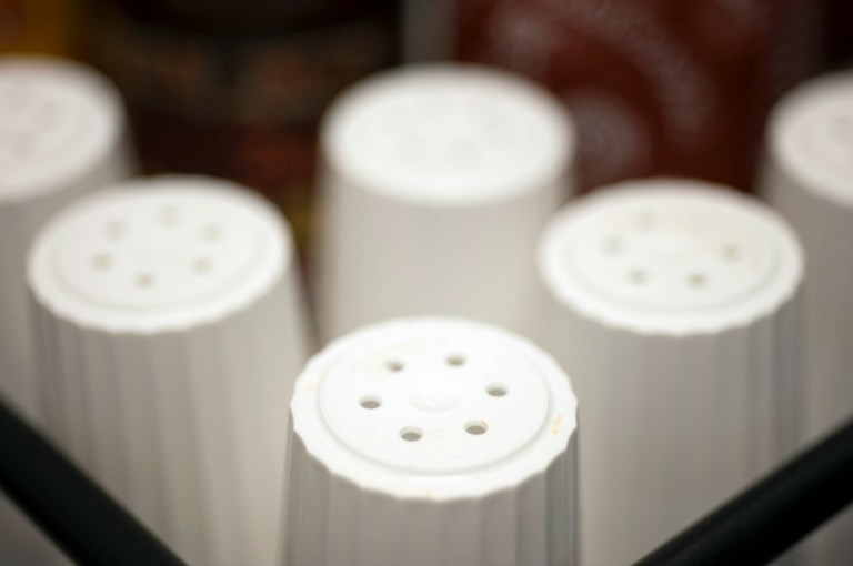 Another three-quarters of Americans believed that products in supermarkets contained more or the same amount of salt as five years ago, according to the poll of healthy habits of adults in 2014. (AP Photo)