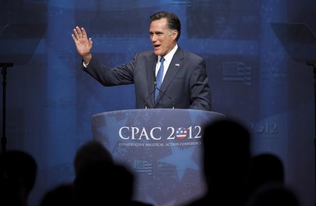 Conservatives hand Romney a win in CPAC straw poll