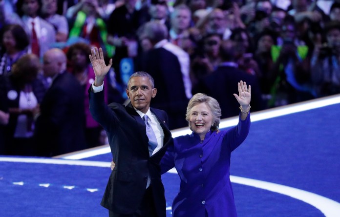 President Obama made the case for Hillary Clinton as a commander in chief to lead the U.S. at a tumultuous time of terror threats at home and abroad. (AP Photo)