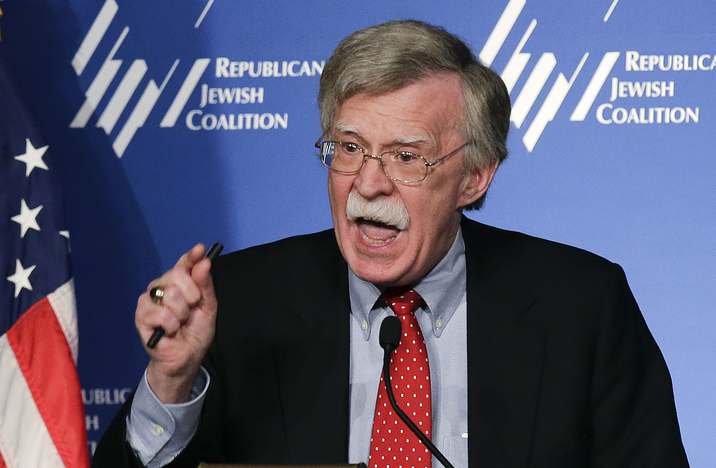 John Bolton: ‘I will not be shaving my mustache’