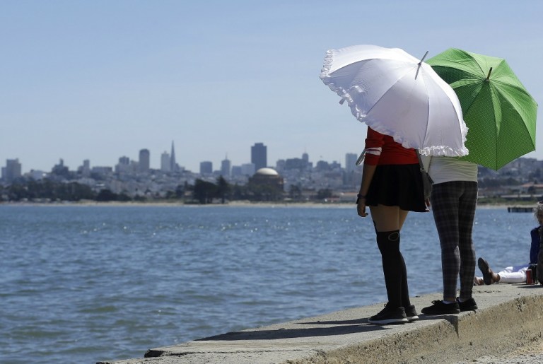Record-breaking monthly temperatures have become the norm over the last year, but NASA data issued Sunday showed the warming trend is far outpacing previous record holders. (AP Photo)
