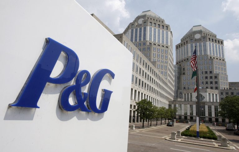 FILE - This Aug. 2, 2010, file photo, shows the Procter & Gamble Co. headquarters building in Cincinnati. Procter & Gamble is selling some of its pet food brands to Mars for $2.9 billion as part of its turnaround plan that includes concentrating on its most profitable core businesses. The world's biggest consumer products maker, whose products include Tide detergent and Crest toothpaste, on Wednesday, April 9, 2014 announced that it is selling the Iams, Eukanuba and Natura brands in North America, Latin America and certain other countries. (AP Photo/Al Behrman, File)