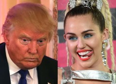 Miley Cyrus: ‘Donald Trump is a f–king nightmare’