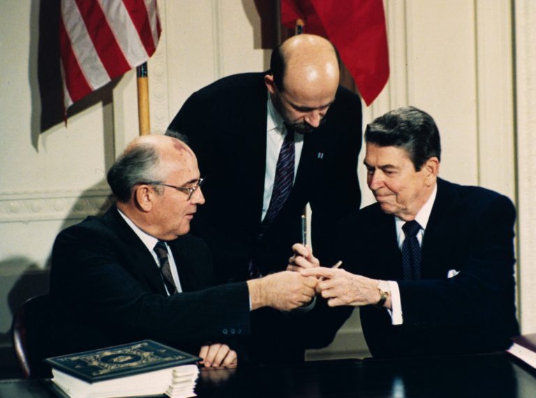 House hearing was called to examine what the administration had done in the year since it charged Russia with violating the 1987 Intermediate-range Nuclear Forces Treaty by testing a ground-launched cruise missile. (AP Photo/Bob Daugherty, File)