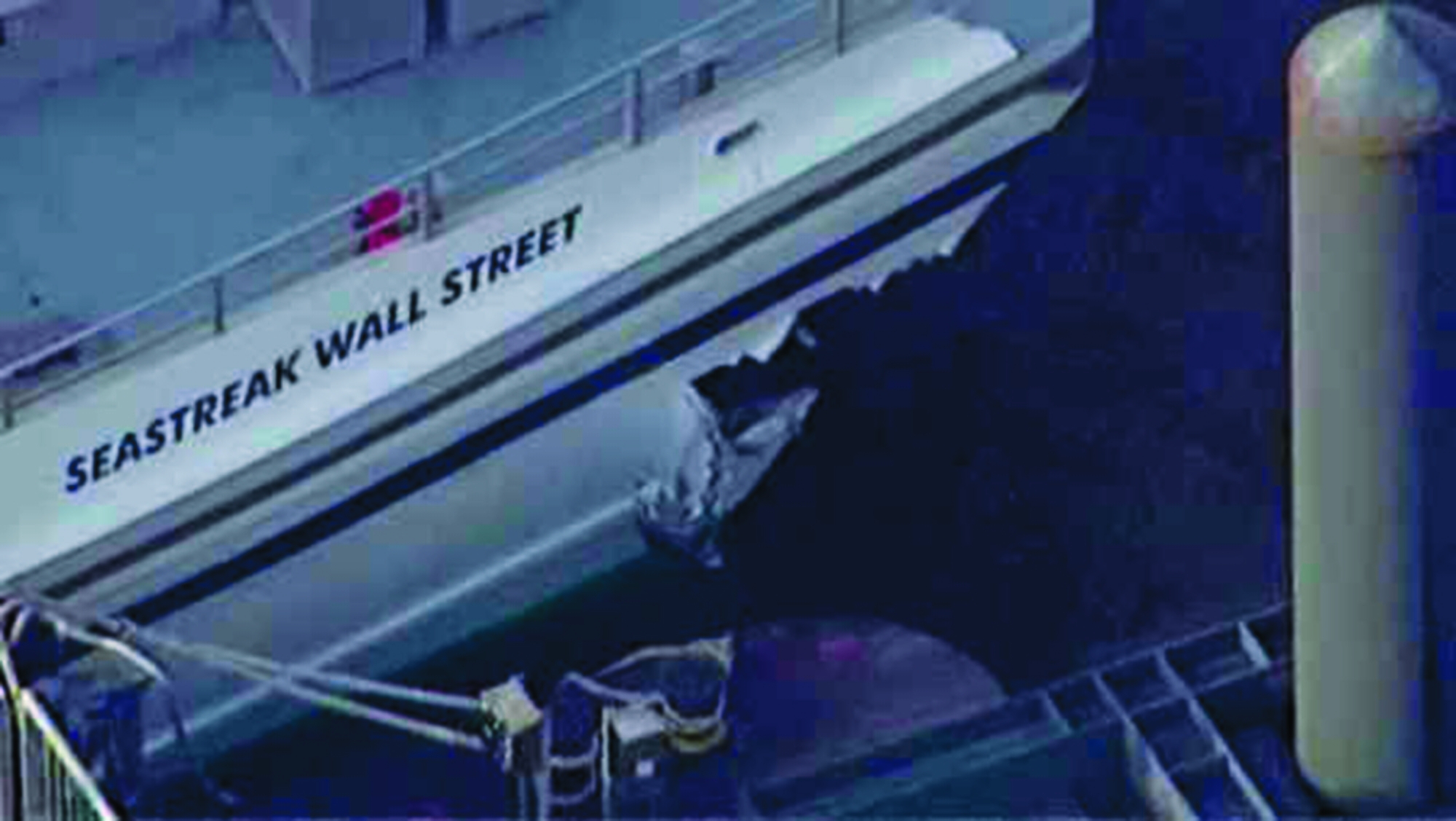 Ferry strikes NYC dock; 11 seriously injured