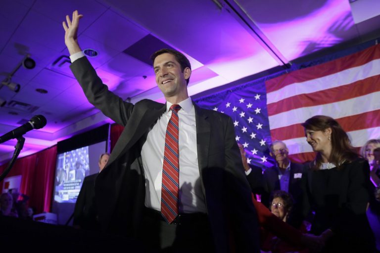 Ã¢â¬ÅThat is nothing more than a simple statement of American Constitutional law. That is a fact,Ã¢â¬ï¿½ Cotton said. (AP File Photo)