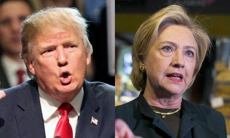 Clinton has the support of 41 percent of likely voters. Trump is backed by 40 percent. (AP Photos)
