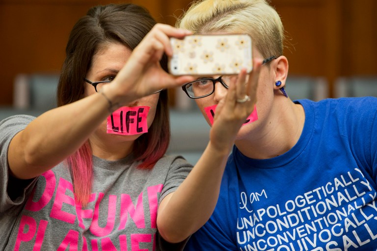 "I am one of many pro-life women across the nation who still stands undecided on how I'll cast my vote for president on Nov. 8. And there are many others like me," writes Kate Bryan. (AP Photo)