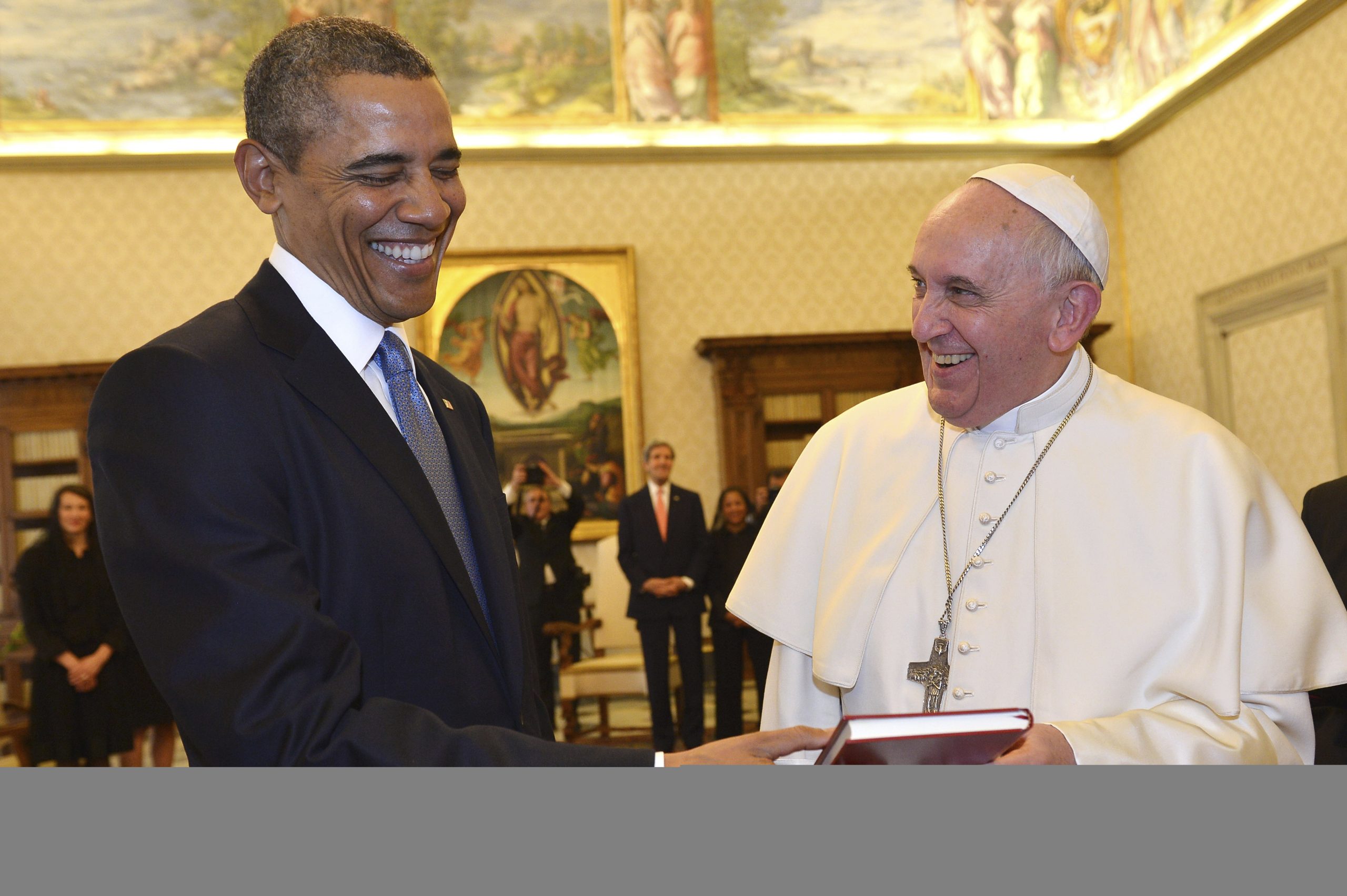 The gift from Pope Francis that might not comfort Obama in the Oval Office