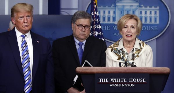 Barr accuses media of waging ‘jihad’ against Trump-touted anti-malaria drug