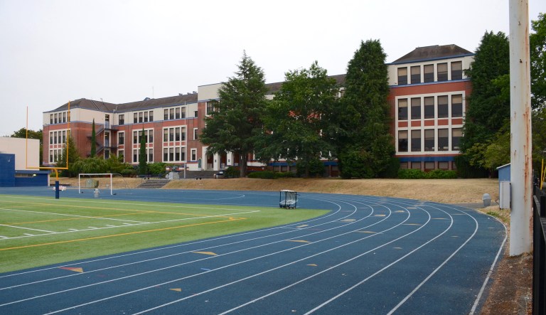 Mitchell Winehurst taught at Jefferson High School (pictured above) and other schools in the Portland, Ore., Public School system for years. He then surrendered his teaching license in 2016 after multiple allegations of sexual harassment. (Steve Morgan / Wikimedia Commons)