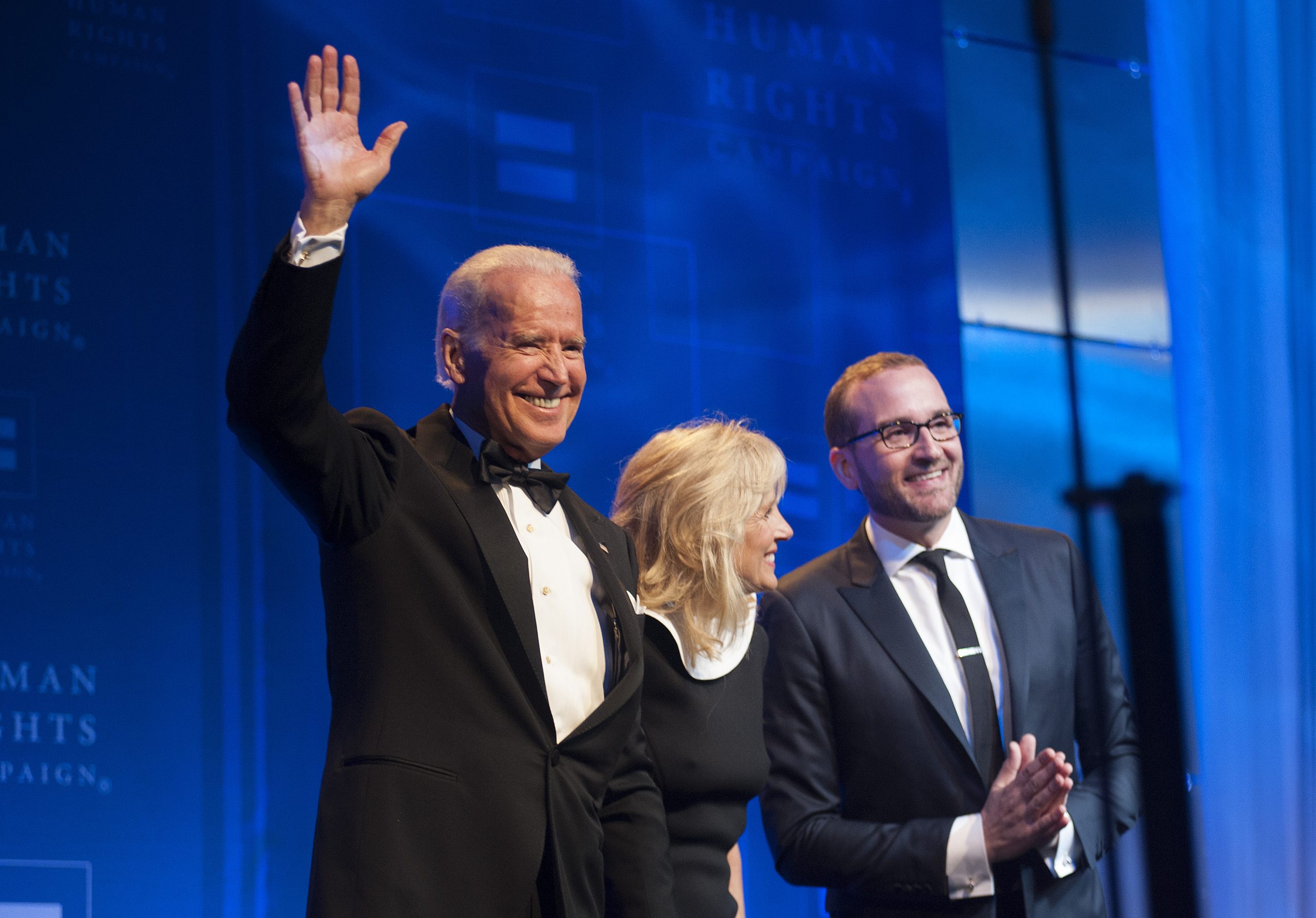 Joe Biden calls on Congress to pass gay rights bill