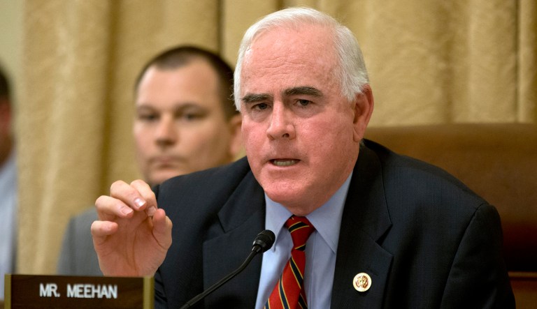 Rep. Patrick Meehan, R-Pa., was swiftly removed from the House Ethics Committee last week after a report revealed that he used taxpayer money to settle a sexual harassment claim with a staffer. On Thursday, he said he would not seek re-election. (AP Photo/Jacquelyn Martin, File)