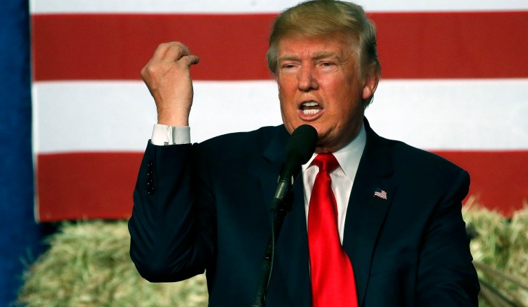 Trump said the investigation into whether his campaign colluded with the Kremlin is 