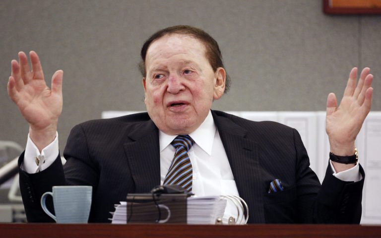Adelson, who has not yet delivered on pledge to give Trump $100M, asked him to show more 