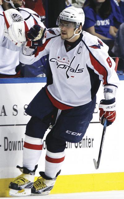 Chris O'Meara/AP
Alex Ovechkin played much of last season at 234 pounds, but the official team roster lists him at 225 pounds now.