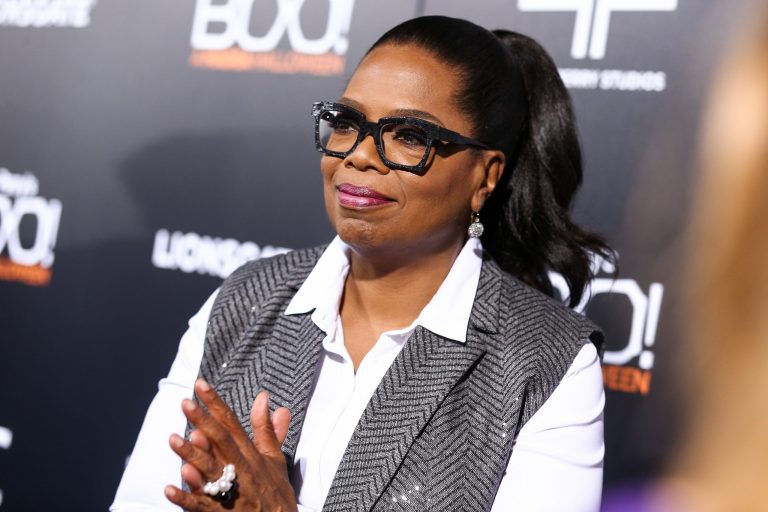 Oprah Winfrey said she had never thought about becoming the first woman president until Donald Trump was elected president. (Photo by John Salangsang/Invision/AP)